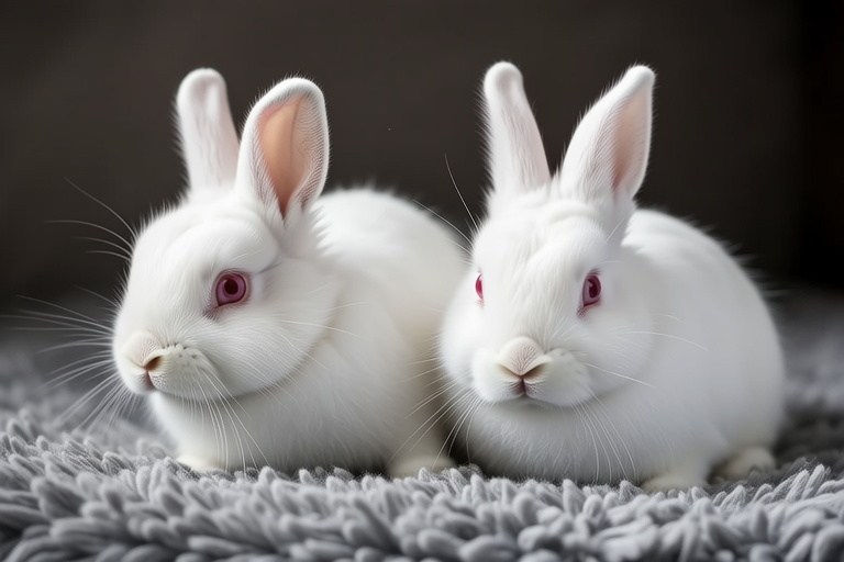 Adorable Hotot Bunnies: Perfect Pets for Patient and Gentle Owners
