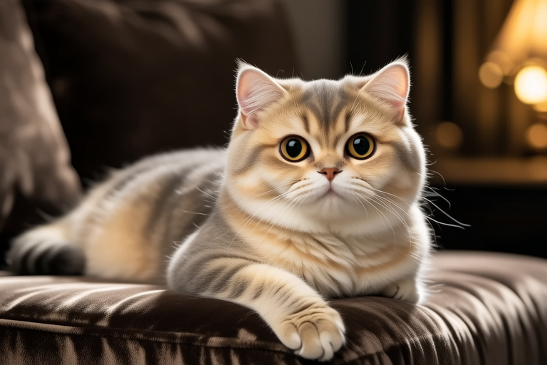 From Royalty to Couch Potato: Life with a Golden British Shorthair